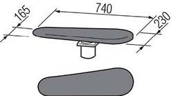 Veit Universal buck long Ø 85mm