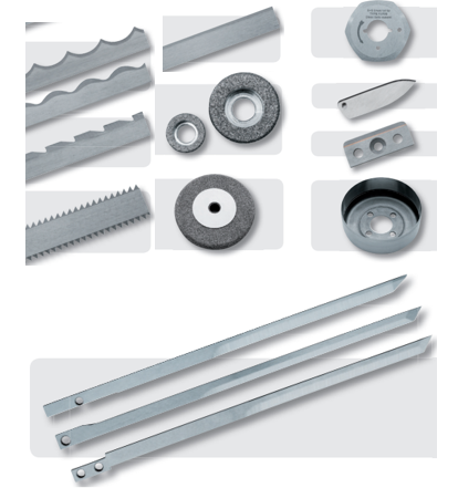 Knives and Accessories for Cutting Equipment