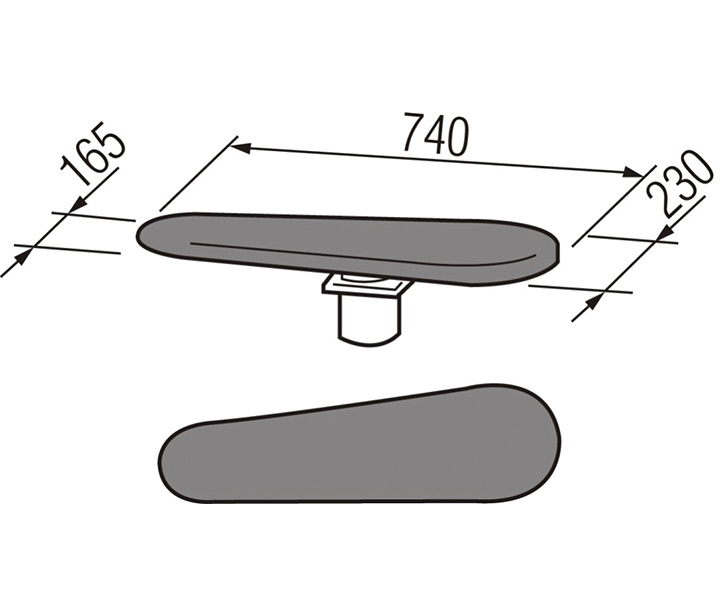Veit Universal buck long Ø 120 mm