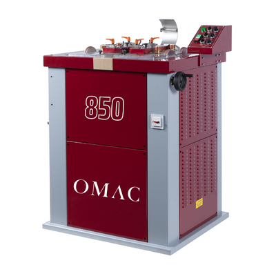 OMAC 850 Электронная Горизонтальная машина для зачистки и полировки ремней